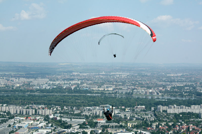 Budapest from air